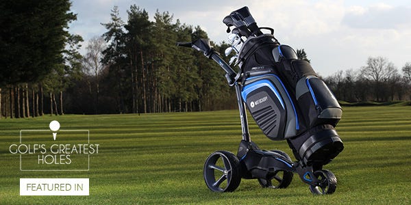 M5 GPS Electric Trolley